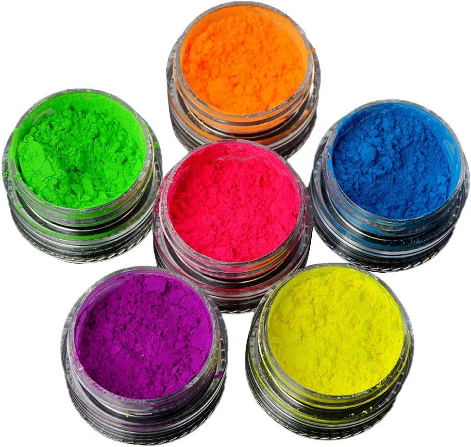 ست پودر دیپ ناخن، 6 رنگ پودر دیپ، ست پودر دیپ ناخن، پودر دیپ ناخن اکلیلی فرانسوی، ست پودر دیپ ناخن رنگارنگ - پودر دیپ ناخن فلورسنت شب تاب، چند رنگ