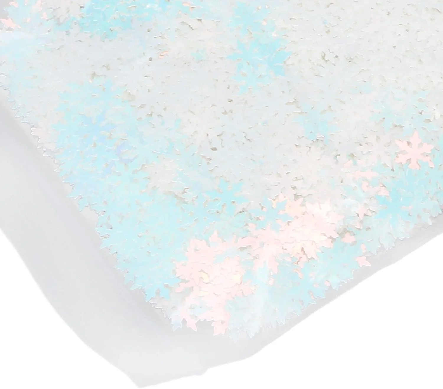 پولک ناخن، پولک اکلیلی ناخن، پولک های براق و شیک طرح دانه برف برای تزئین ناخن