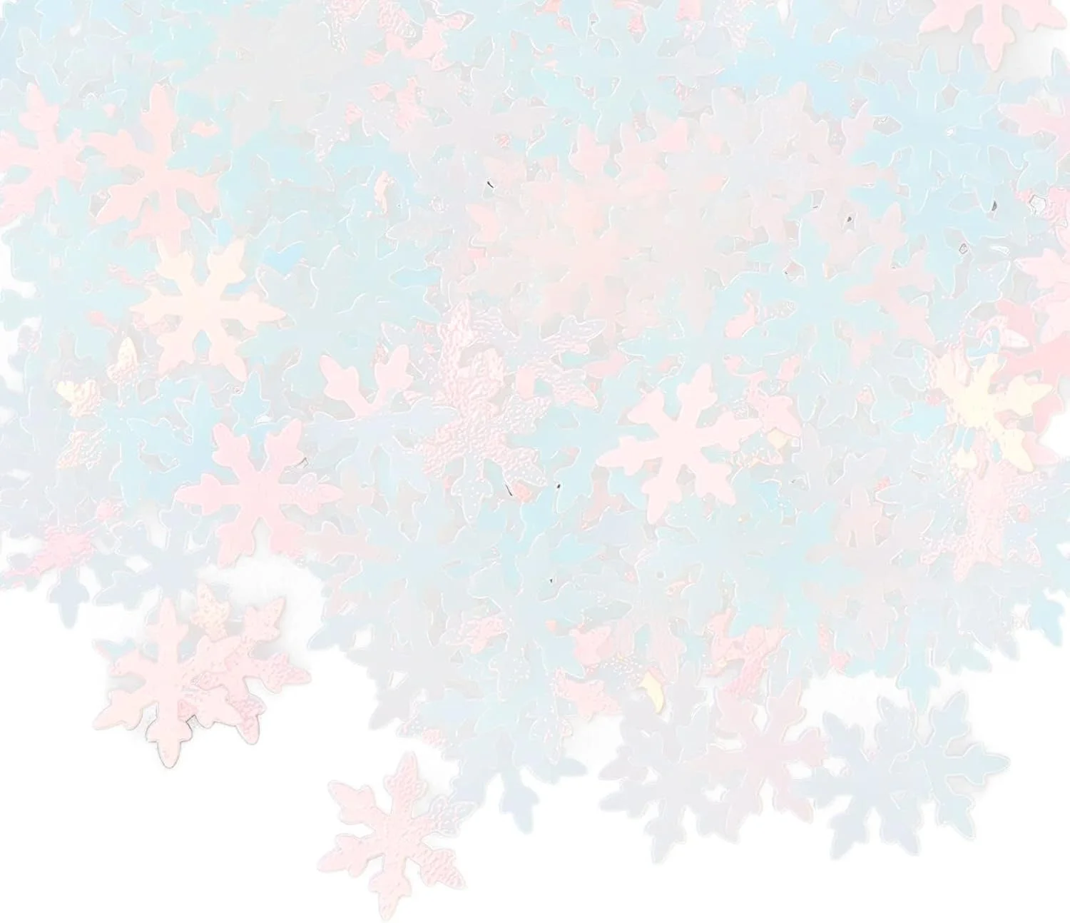 پولک ناخن، پولک اکلیلی ناخن، پولک های براق و شیک طرح دانه برف برای تزئین ناخن