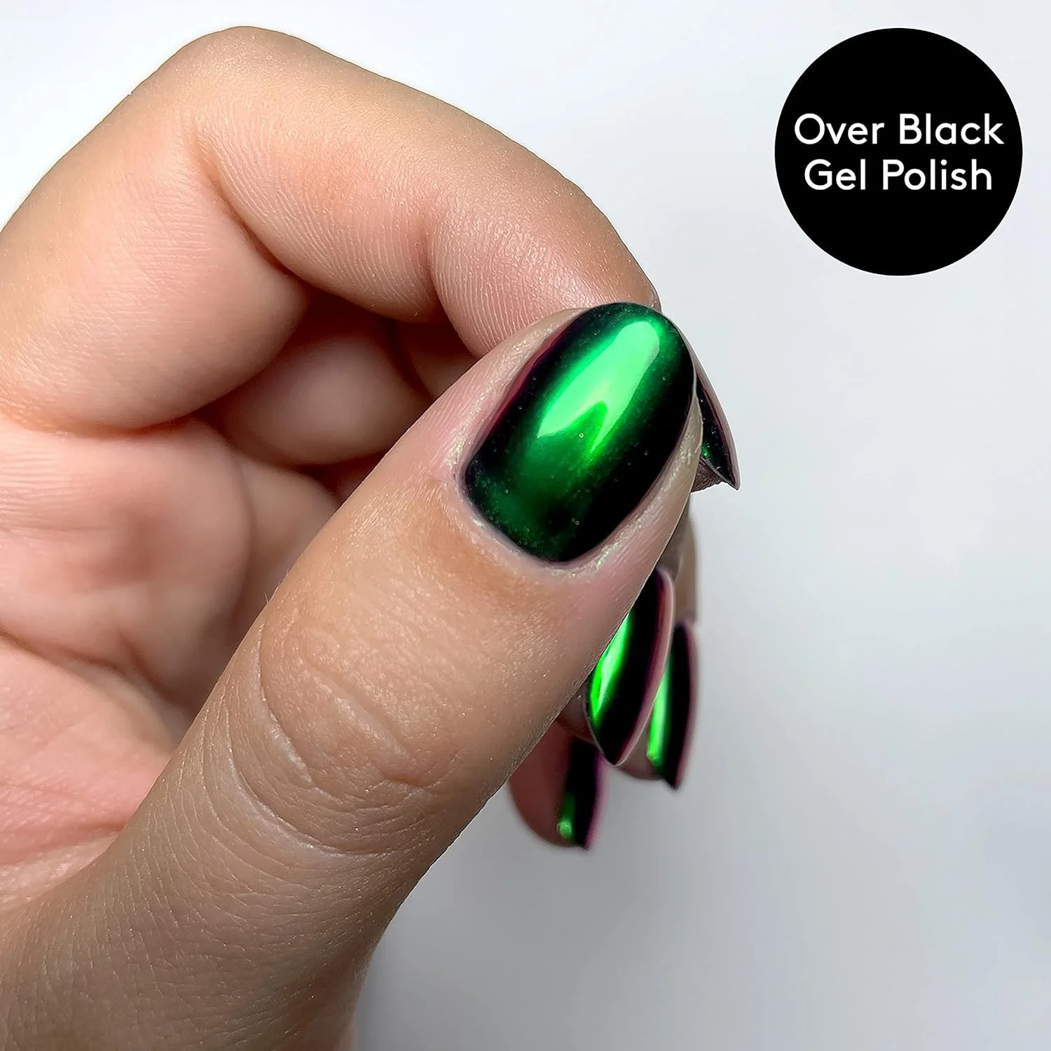 قلم پودر کروم کوسن هوا مایلی - تزئین پودر ناخن هولوگرافیک، جلوه آینه ای متالیک براق - ماندگاری طولانی، هنر ناخن DIY، ابزار مانیکور - تخم اژدها