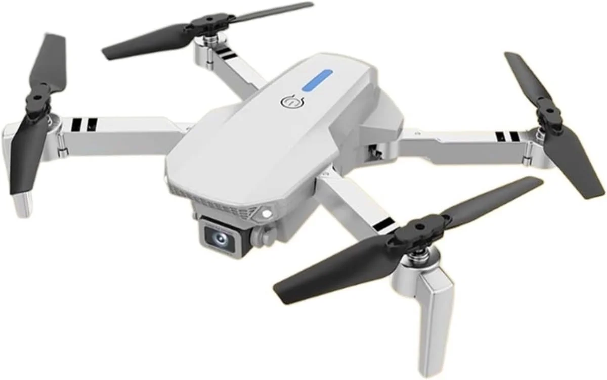 پهپاد E88 Pro 4k، دوربین HD، تثبیت ارتفاع، حالت بدون سر، طراحی قابل حمل، ایده آل برای مبتدیان و حرفه ای ها. زمان واقعی، حالت بدون سر، طراحی قابل حمل، لنز HD برای عکس های خیره کننده