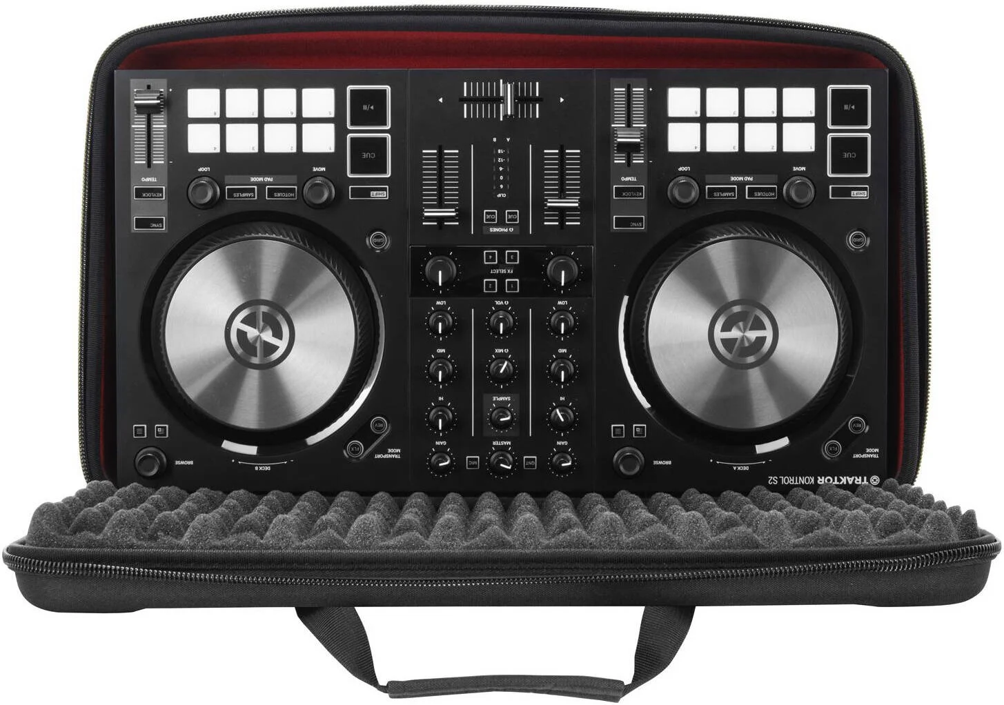 کیف نرم اودیسه مدل پایونیر دی جی EVA سری Redline، مناسب برای DDJ-FLX4، DDJ-400، DDJ-RB، Traktor S2، Traktor S2 MK3 | B2200003