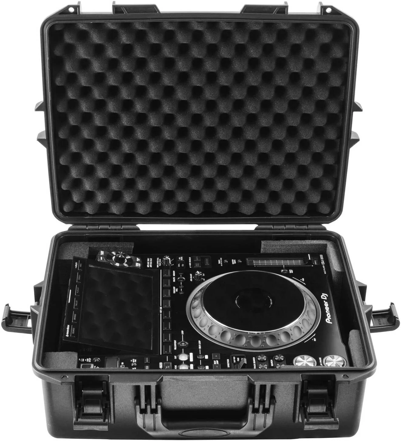 کیف ضد گرد و غبار و ضد آب اودیسه آمریکا برای Pioneer CDJ-3000، مقاوم در برابر ضربه، دارای دسته حمل راحت و محکم، مشکی | VUCDJ3000