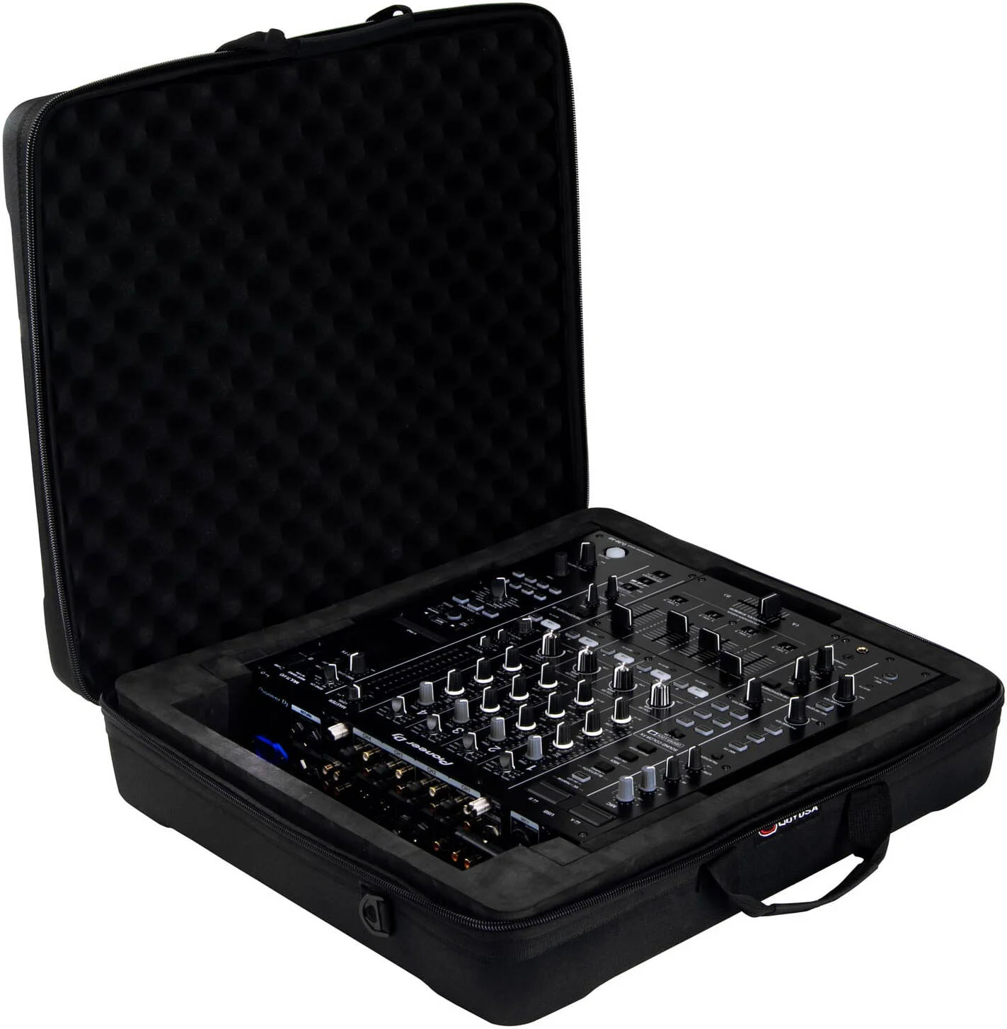 کیف قالب‌گیری شده EVA سفارشی Odyssey USA مناسب برای Pioneer DJM-A9، قالب‌گیری شده EVA، بند شانه، مشکی | BMDJMA9TOUR