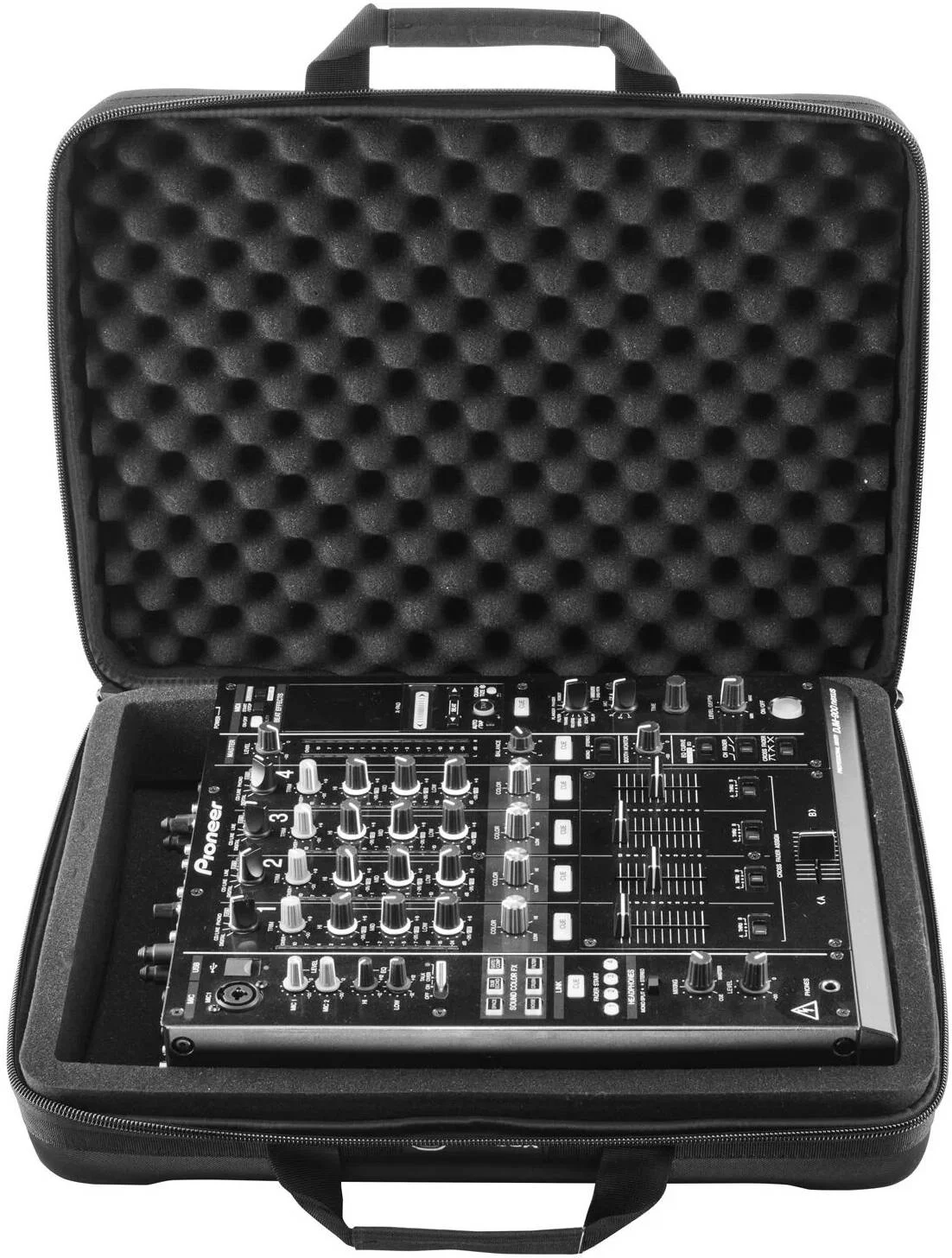 کیف حمل اودیسه مدل Base 2 اینچی Streemline EVA برای میکسر 12 اینچی یا پخش کننده چند رسانه ای CDJ، دارای بند شانه ای ضد لغزش، گوشه های برجسته، مشکی | BM12MIXCDJ