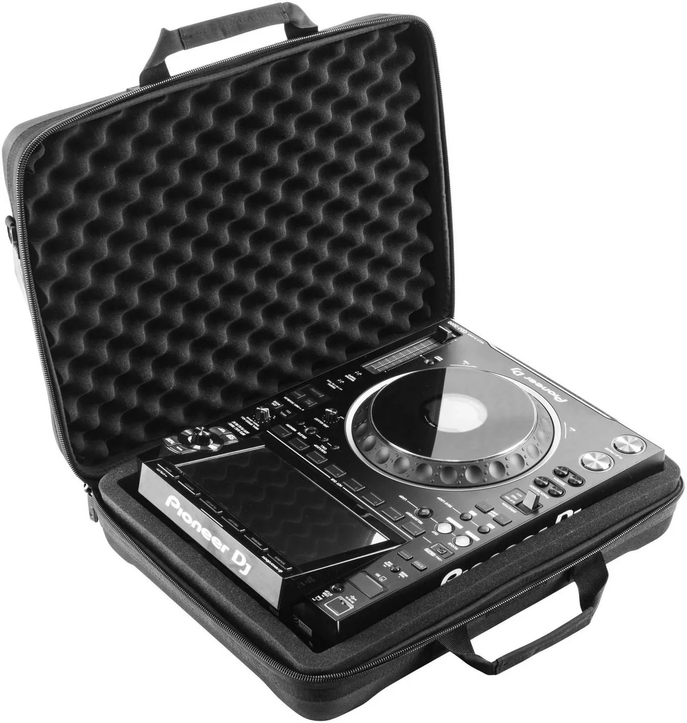 کیف حمل اودیسه مدل Base 2 اینچی Streemline EVA برای میکسر 12 اینچی یا پخش کننده چند رسانه ای CDJ، دارای بند شانه ای ضد لغزش، گوشه های برجسته، مشکی | BM12MIXCDJ
