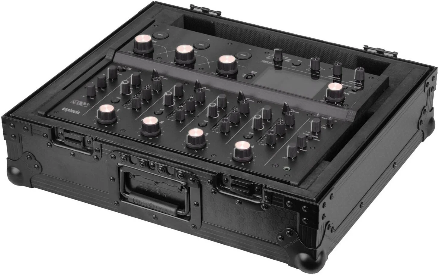 کیف حمل برد صنعتی آلفاتتا یوفونیا اودیسه آمریکا، برد صنعتی شش ضلعی، سوراخ پورت کابل، فوم درب، سوراخ قفل، مشکی | 810ATEUPHONIA