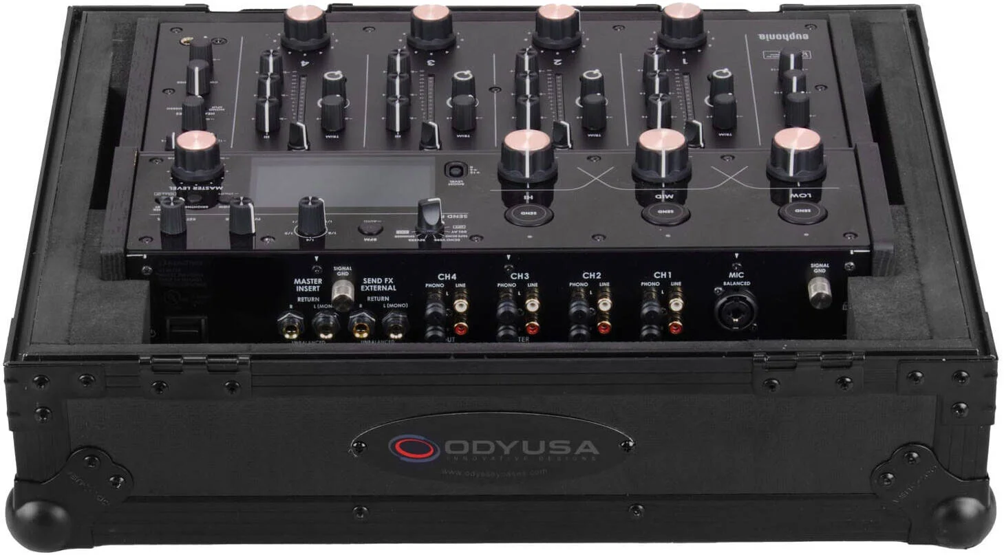 کیف حمل برد صنعتی آلفاتتا یوفونیا اودیسه آمریکا، برد صنعتی شش ضلعی، سوراخ پورت کابل، فوم درب، سوراخ قفل، مشکی | 810ATEUPHONIA