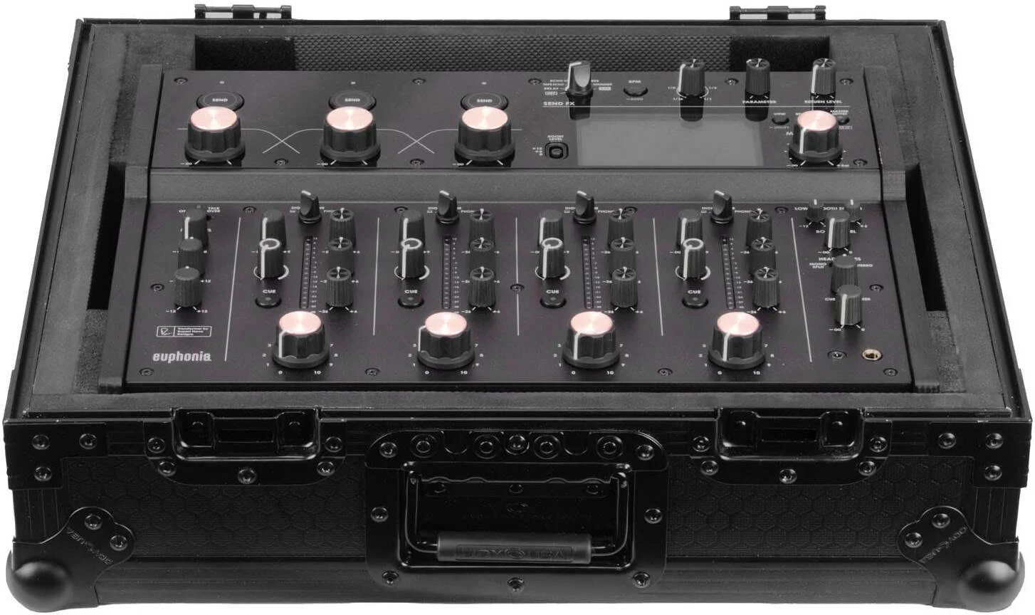 کیف حمل برد صنعتی آلفاتتا یوفونیا اودیسه آمریکا، برد صنعتی شش ضلعی، سوراخ پورت کابل، فوم درب، سوراخ قفل، مشکی | 810ATEUPHONIA