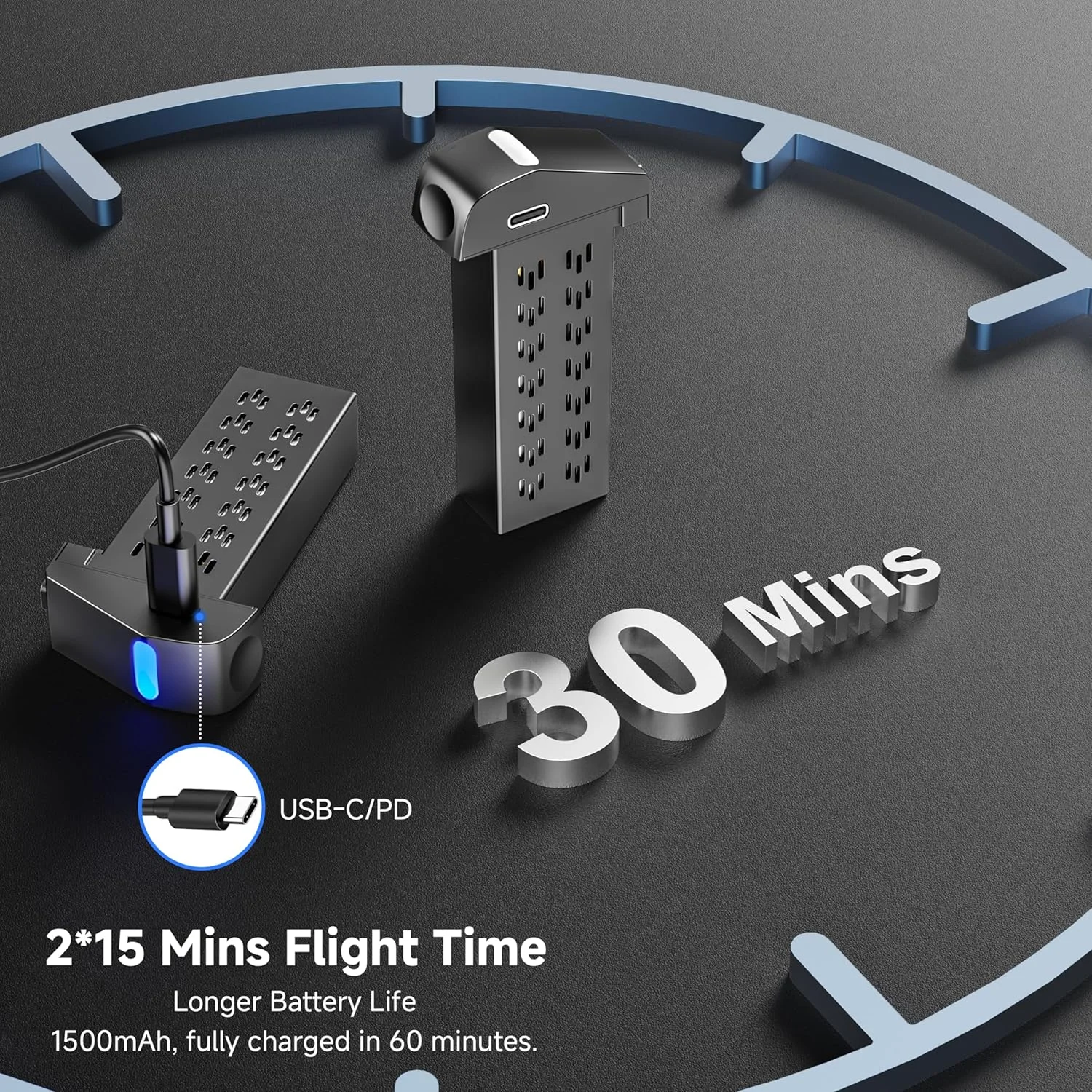 پهپاد با دوربین برای کودکان و مبتدیان، موتور براشلس 4K، کوادکوپتر تاشو RC با محافظ پروانه، 2 باتری، 1500mAh، لنز 130 درجه، WiFi، کنترل صوتی، کنترل با اشاره پهپاد با دوربین برای کودکان و مبتدیان، موتور براشلس 4K، کوادکوپتر تاشو RC با محافظ پروانه، 2 باتری، 1500mAh، لنز 130 درجه، WiFi، کنترل صوتی، کنترل با اشاره