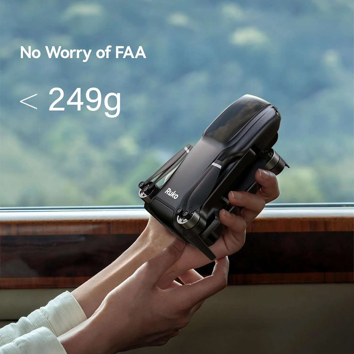 پهپاد دوربین دار Ruko U11MINI با کیفیت 4K، 70 دقیقه زمان پرواز با 2 باتری، وزن زیر 250 گرم، مجهز به GPS TOF و برد بلند 9800FT با قابلیت بازگشت خودکار، مناسب برای مبتدیان پهپاد دوربین دار Ruko U11MINI با کیفیت 4K، 70 دقیقه زمان پرواز با 2 باتری، وزن زیر 250 گرم، مجهز به GPS TOF و برد بلند 9800FT با قابلیت بازگشت خودکار، مناسب برای مبتدیان