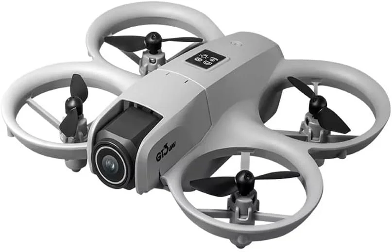 پهپاد NITU GT3 با دوربین دوگانه HD 720p، تنظیم الکترونیکی دوربین، موقعیت یابی جریان نوری و اجتناب 360 درجه از موانع - ایده آل برای مبتدیان و سرگرمی هوایی (2 دوربین - 2 باتری) پهپاد NITU GT3 با دوربین دوگانه HD 720p، تنظیم الکترونیکی دوربین، موقعیت یابی جریان نوری و اجتناب 360 درجه از موانع - ایده آل برای مبتدیان و سرگرمی هوایی (2 دوربین - 2 باتری)