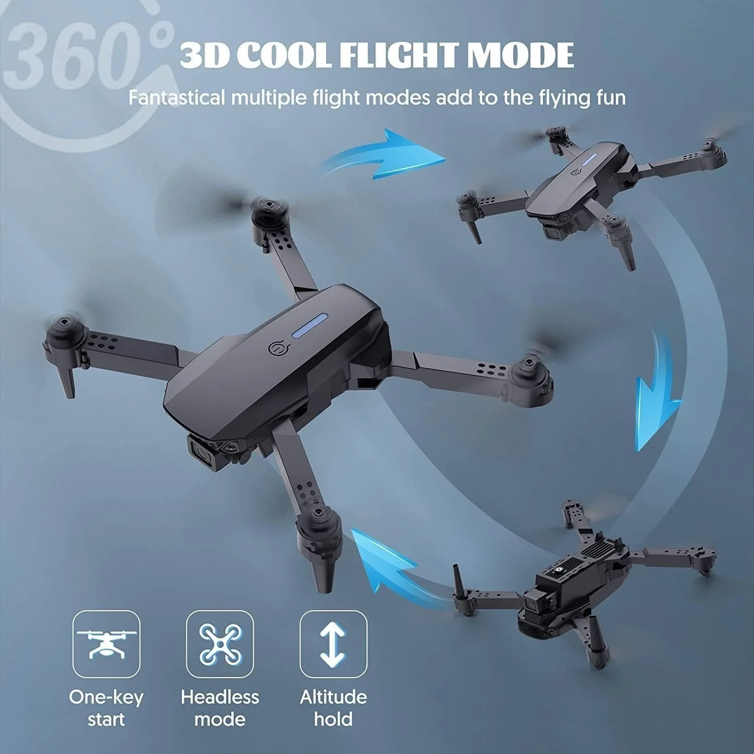 مینی پهپاد لیموس با دوربین 1080p HD تاشو برای کودکان و بزرگسالان به همراه کیف حمل، باتری، لنز قابل تنظیم 90 درجه، حفظ ارتفاع، تیک آف با یک کلید، چرخش 360 درجه، اسباب بازی و هدیه مینی پهپاد لیموس با دوربین 1080p HD تاشو برای کودکان و بزرگسالان به همراه کیف حمل، باتری، لنز قابل تنظیم 90 درجه، حفظ ارتفاع، تیک آف با یک کلید، چرخش 360 درجه، اسباب بازی و هدیه