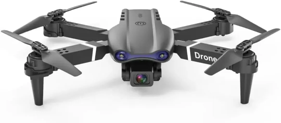 پهپاد تاشو با دوربین دوگانه 4K HD، WiFi FPV، موقعیت یابی جریان نوری، کوادکوپتر برد بلند با کنترل از راه دور - پهپاد هوایی جمع و جور برای مبتدیان و علاقه مندان