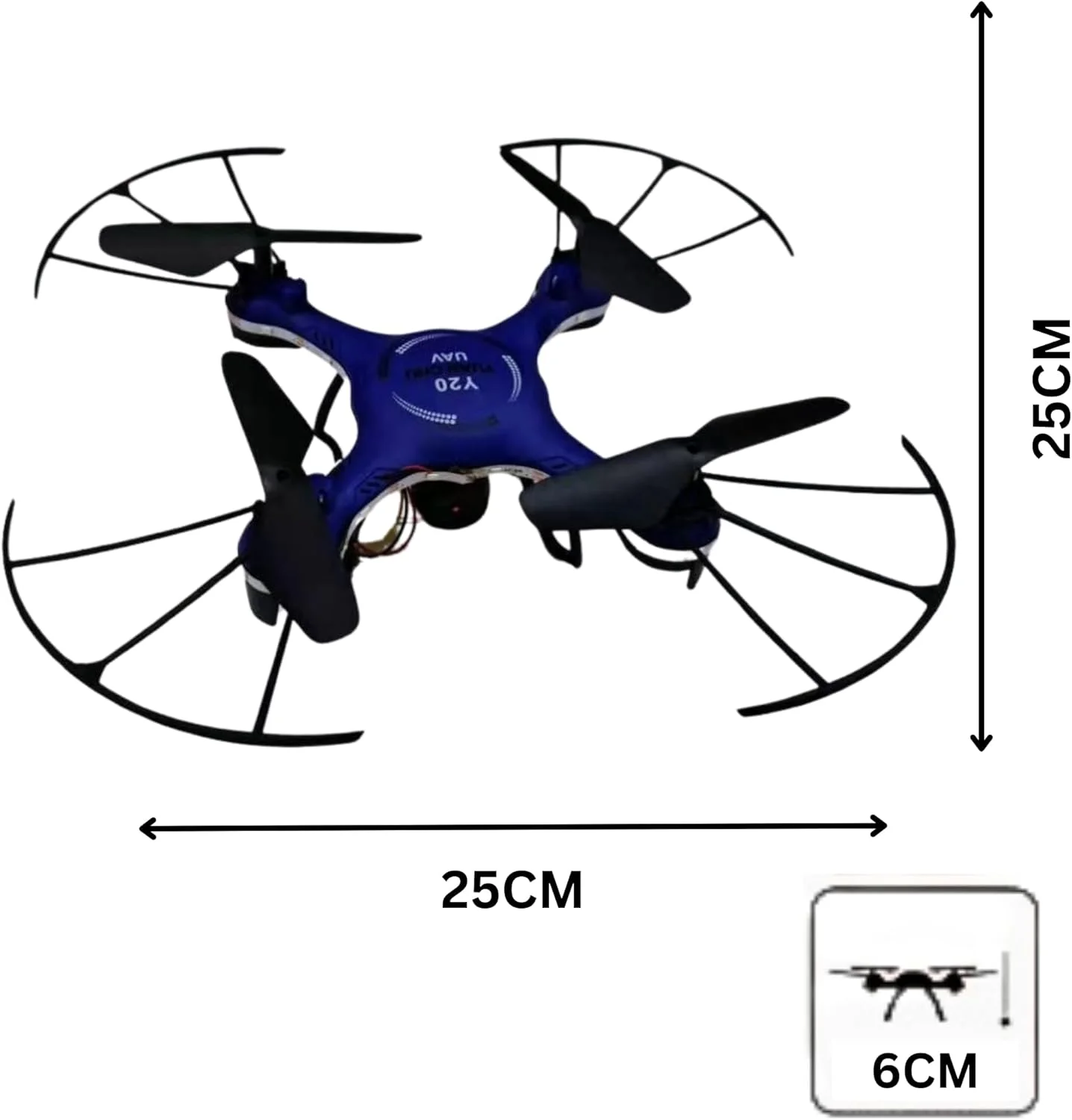 پهپاد آرسی با بازگشت تک کلید، چرخش سه بعدی، چراغ های ال ای دی، ژیروسکوپ 6 محوره، پهپاد مبتدی برای کودکان و بزرگسالان