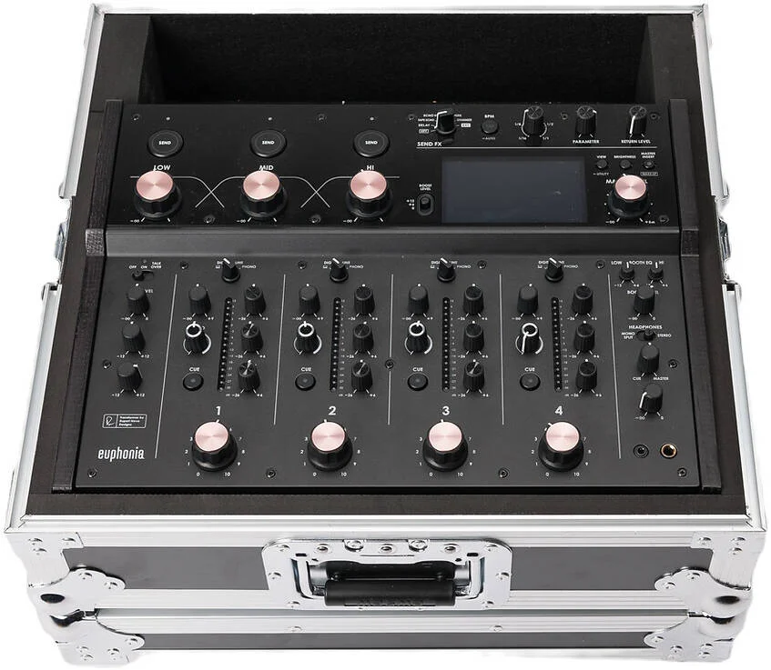 کیف حمل میکسر Magma EUPHONIA، ساختار مقاوم از تخته سه لایه روکش شده با وینیل 9 میلی متری، پروفیل های آلومینیومی مستحکم و قفل های فنری، فضای داخلی کاملا پوشیده | 41036