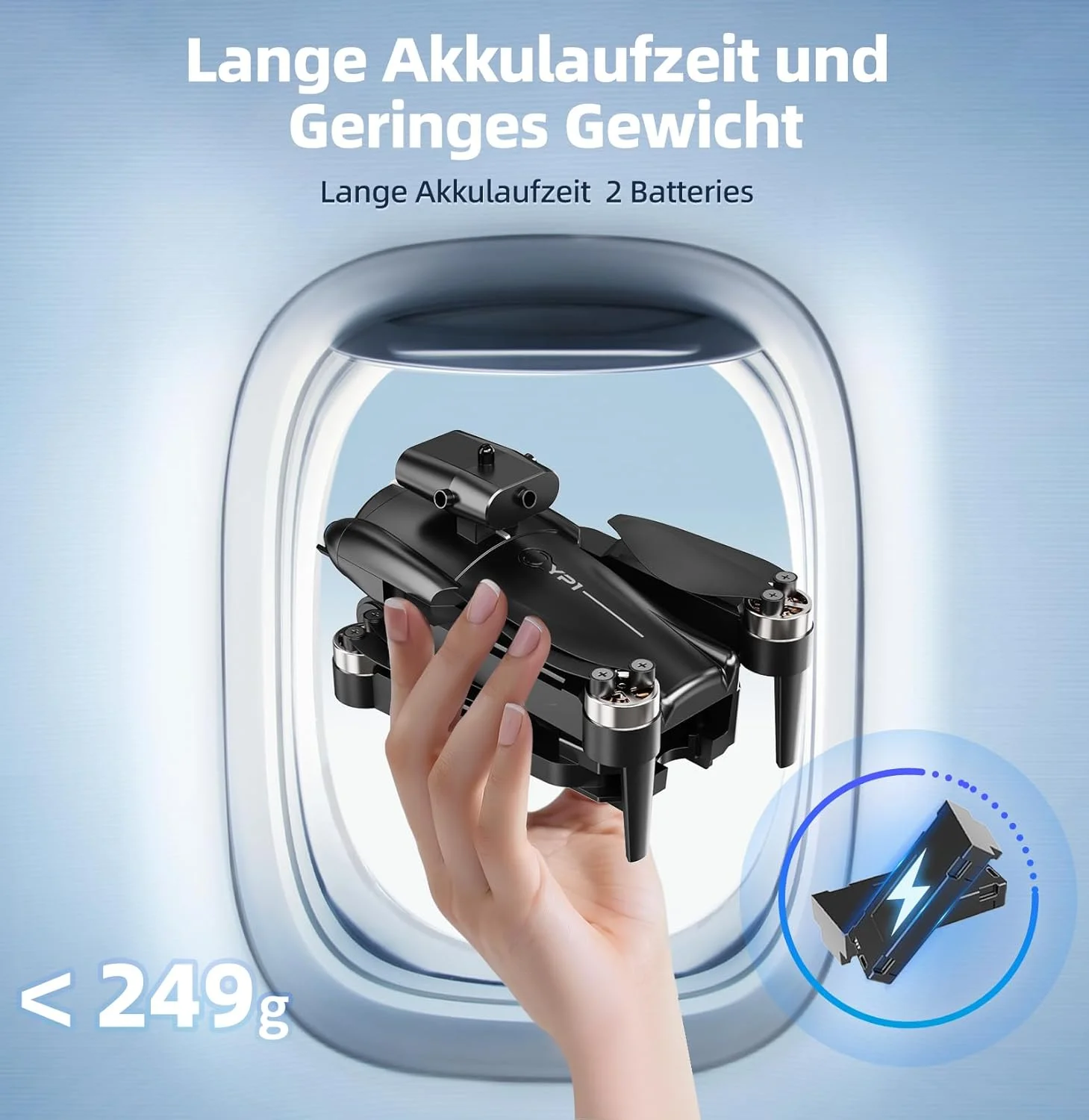 پهپاد با دوربین 4K، مینی پهپاد برای کودکان، موتور بدون جاروبک، 2 باتری، زمان پرواز طولانی، پهپاد با دوربین، بزرگسالان، دنبال کردن من، زیر 249 گرم، مشکی پهپاد با دوربین 4K، مینی پهپاد برای کودکان، موتور بدون جاروبک، 2 باتری، زمان پرواز طولانی، پهپاد با دوربین، بزرگسالان، دنبال کردن من، زیر 249 گرم، مشکی