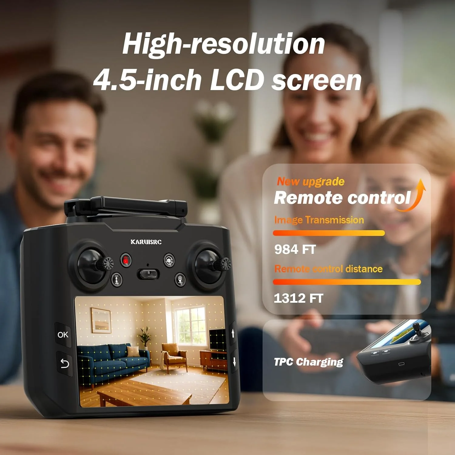 پهپاد K600 GPS با دوربین 1080P، کنترل از راه دور با صفحه نمایش UHD، پهپاد تاشو مقاوم در برابر باد با کارت SD، پهپاد با کیف حمل، شناور خودرو برای بزرگسالان و مبتدیان