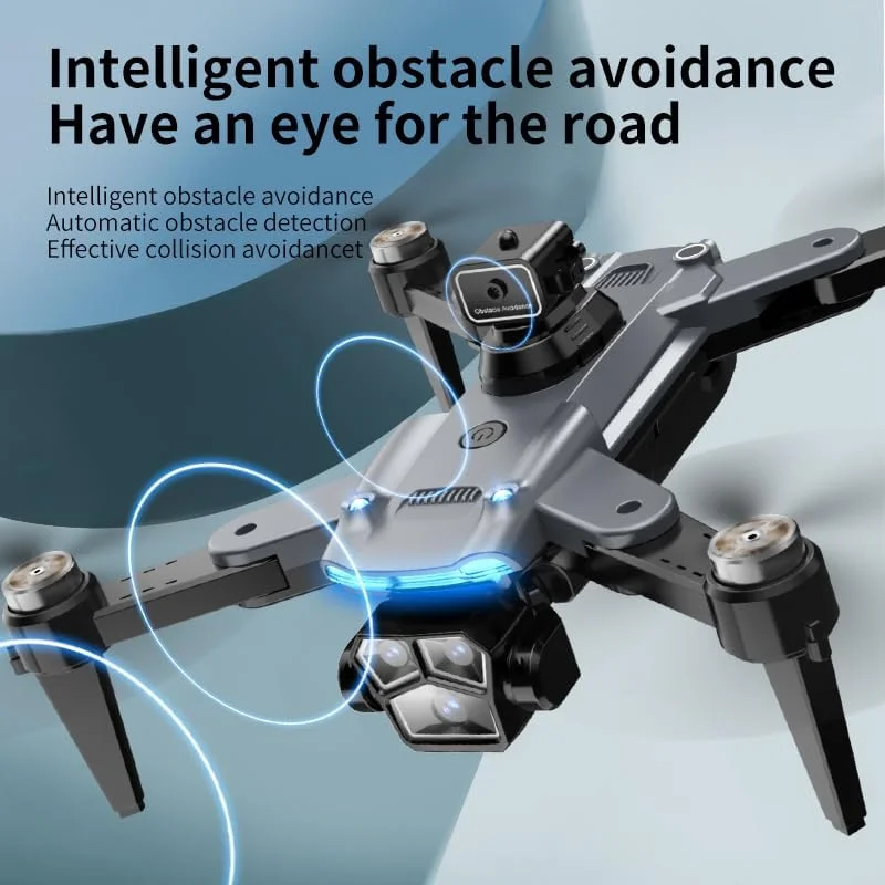 پهپاد A14 Pro Max با کنترل از راه دور، تصویربرداری هوایی هوشمند، مشکی، طراحی تاشو، عمر باتری طولانی، مناسب برای مبتدیان، 31.5x20.9x9.5 سانتی متر