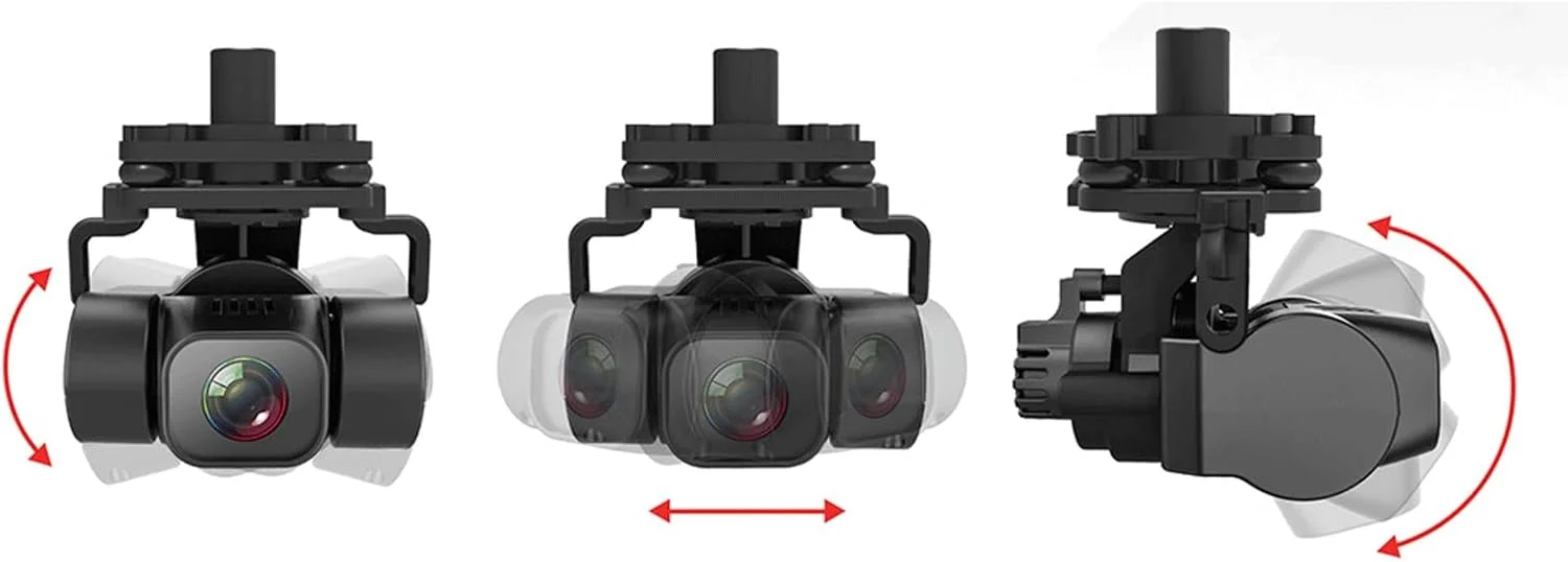 پهپاد IOFIT با دوربین حرفه ای 4K GPS، کوادکوپتر با قابلیت اجتناب از موانع، پهپاد RC