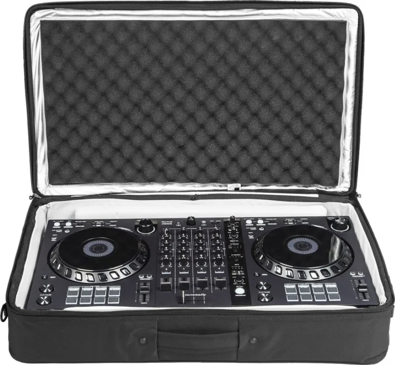 کیف بزرگ آستین دار کنترلر MIDI شهری UDG، دسته حمل راحت، ضد آب، مناسب برای DDJ-1000-XDJRR-FLX6 و غیره، مشکی | U7102BL