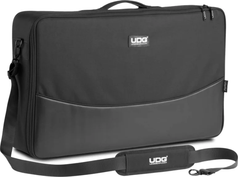 کیف بزرگ آستین دار کنترلر MIDI شهری UDG، دسته حمل راحت، ضد آب، مناسب برای DDJ-1000-XDJRR-FLX6 و غیره، مشکی | U7102BL