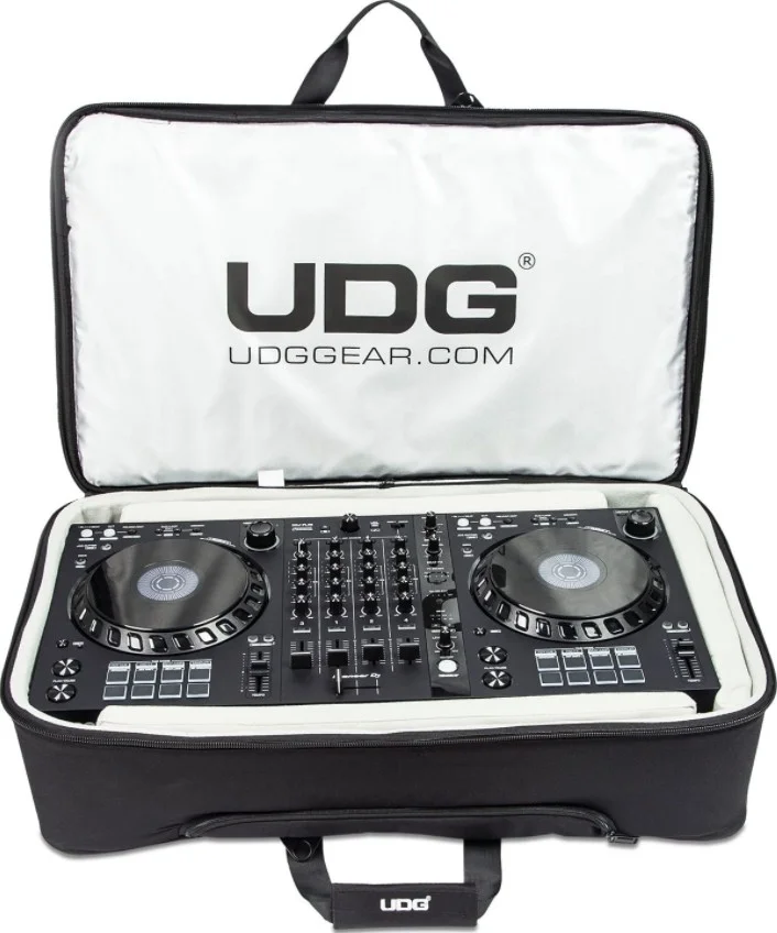 کیف کوله پشتی بزرگ کنترلر MIDI شهری UDG، ضد آب، مناسب برای FLX6-DDJ-1000-XDJRR و غیره، دارای زیپ های آسان بازشو، مشکی | U7202BL کیف کوله پشتی بزرگ کنترلر MIDI شهری UDG، ضد آب، مناسب برای FLX6-DDJ-1000-XDJRR و غیره، دارای زیپ های آسان بازشو، مشکی | U7202BL