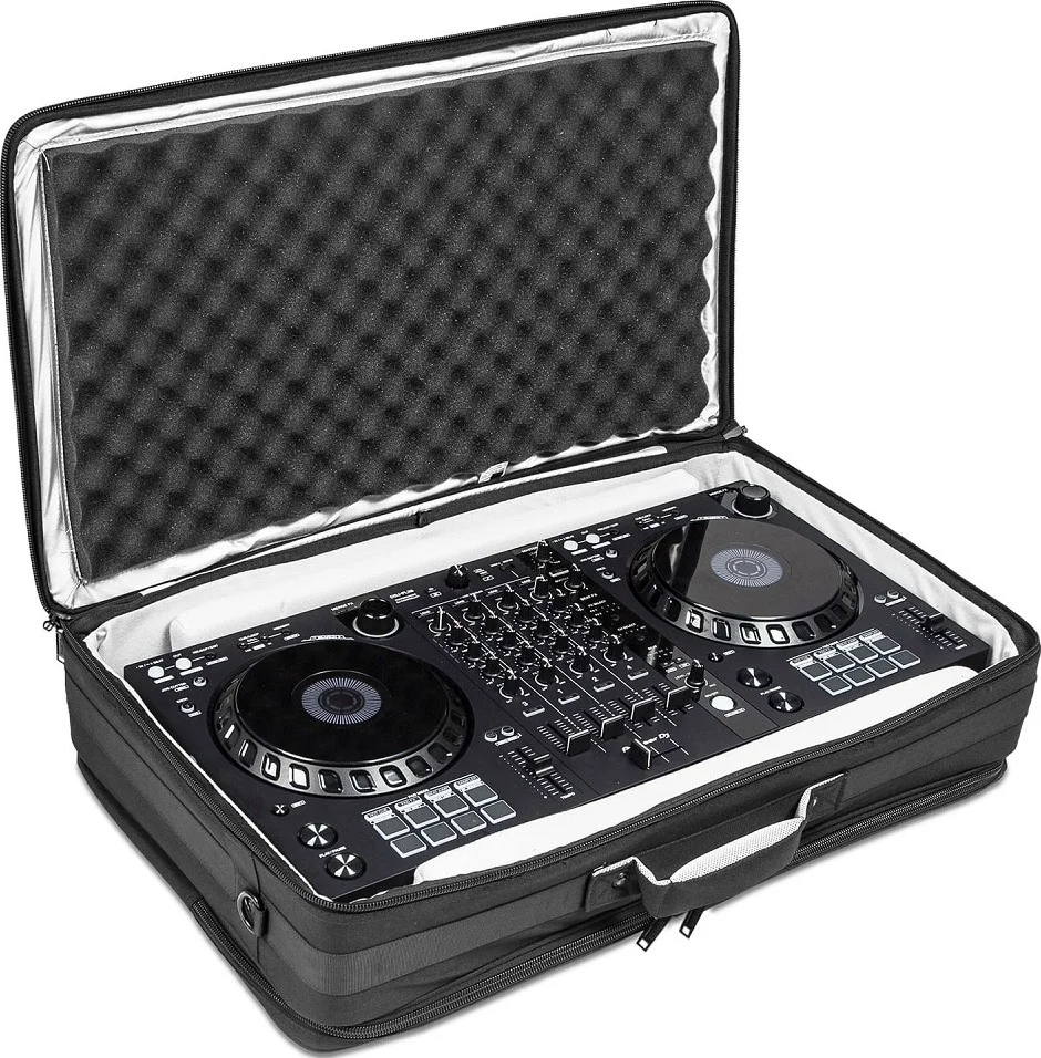 کیف بزرگ کنترلر MIDI شهری UDG، ضد آب، مناسب برای FLX6/DDJ/1000SRT/XDJRR، مشکی | U7002BL