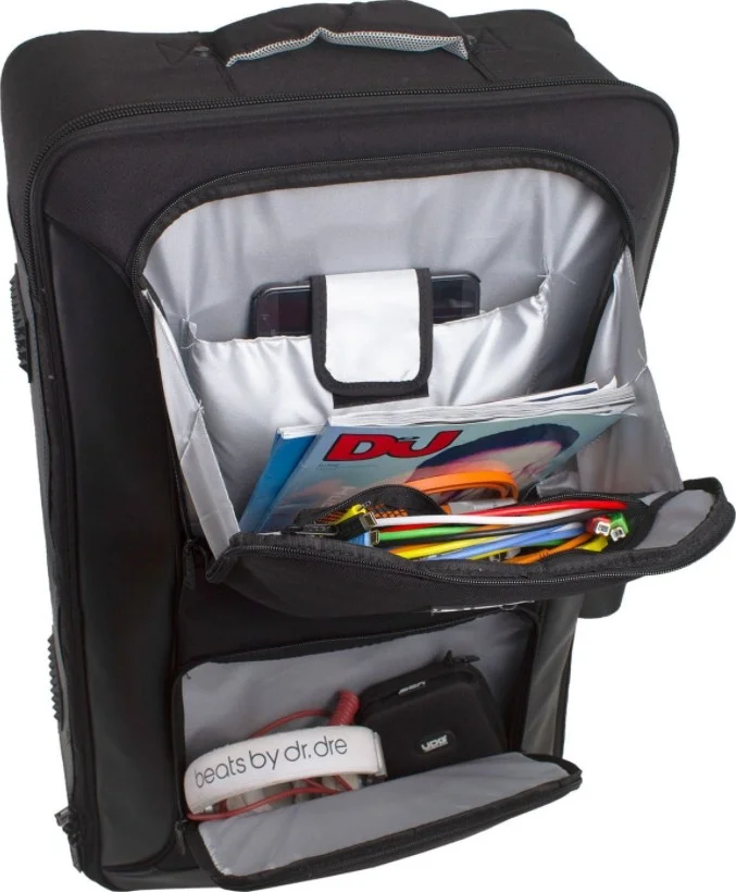 کیف کوله پشتی بزرگ کنترلر MIDI شهری UDG، ضد آب، مناسب برای FLX6-DDJ-1000-XDJRR و غیره، دارای زیپ های آسان بازشو، مشکی | U7202BL کیف کوله پشتی بزرگ کنترلر MIDI شهری UDG، ضد آب، مناسب برای FLX6-DDJ-1000-XDJRR و غیره، دارای زیپ های آسان بازشو، مشکی | U7202BL