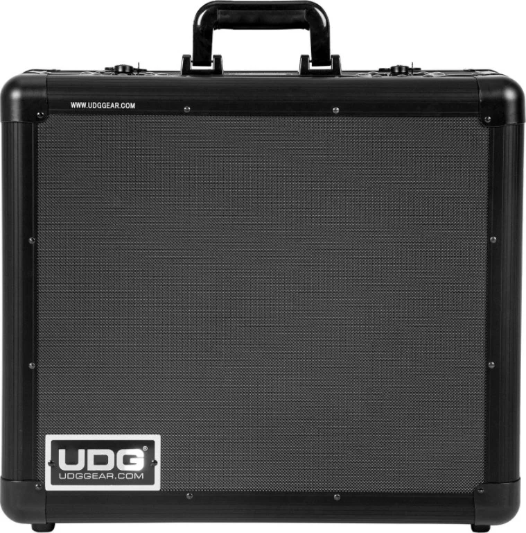 کیف حمل چند منظوره UDG Ultimate با فوم قابل تنظیم، مناسب برای Technics SL-1200MK7 / SL-1200GR / Denon VL12 Prime، وزن سبک تر، آلومینیومی، مشکی | U93016BL