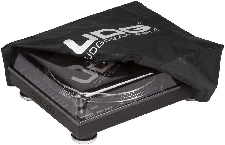 روکش محافظ گرد و غبار UDG MKII Ultimate برای صفحه گردان و میکسر 19 اینچی، محافظت از انواع تجهیزات، نایلون 210D مقاوم در برابر آب، مشکی | U9242