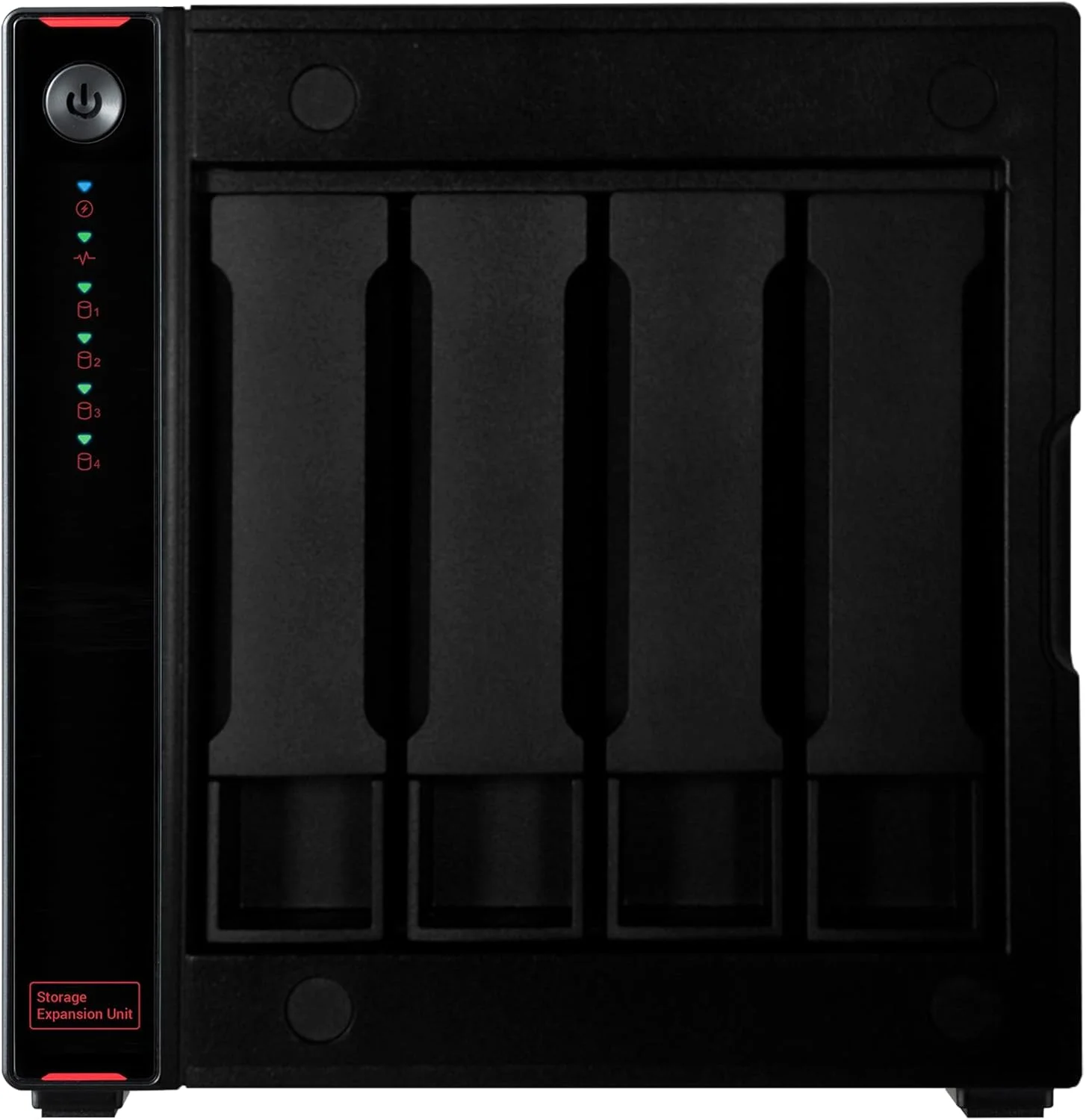 واحد توسعه 4 بی اساستور Xpanstor AS5004U، واحد توسعه 4 خلیجی USB 3.1 Gen 2 Type C برای افزایش ظرفیت ذخیره سازی NAS