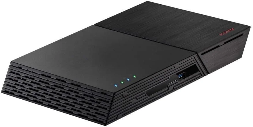 دستگاه ذخیره سازی ۱۲ محفظه ای Asustor FS6712X - پردازنده Celeron N5105 2.0GHz (چهار هسته ای)، ۴ گیگابایت DDR4، ۱۲ اسلات M.2، ۱ پورت ۱۰ گیگابیتی، Flashstor