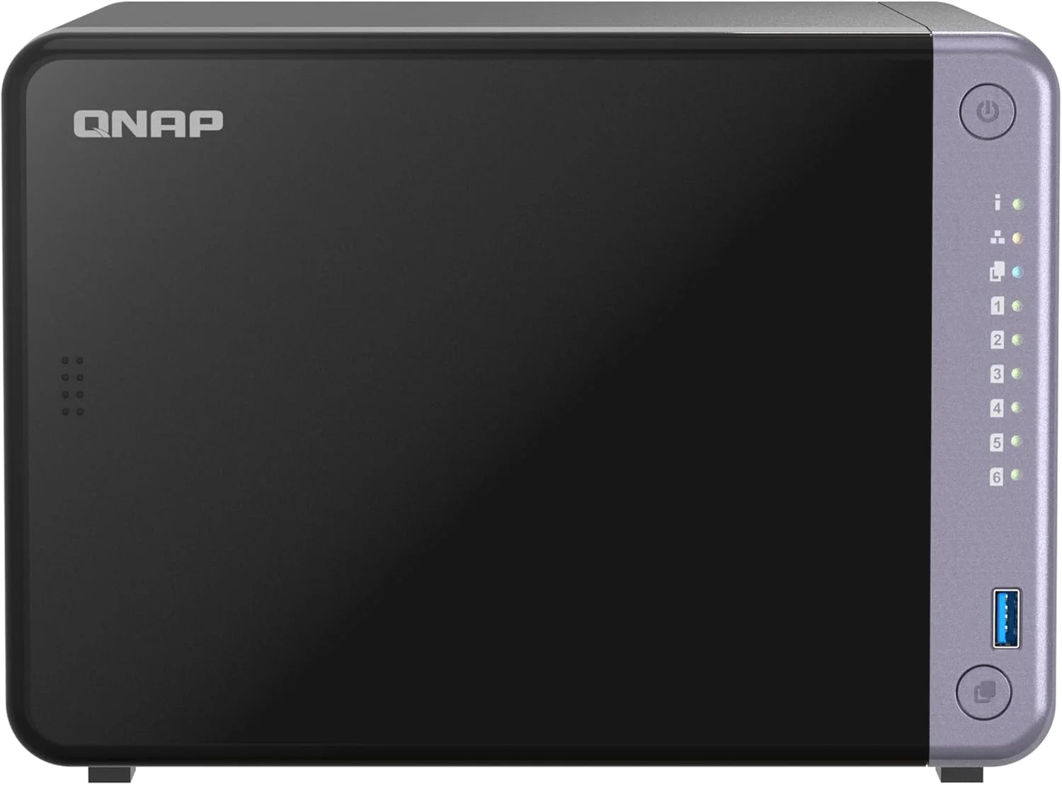 QNAP TS-632X-4G-US NAS رومیزی 6 محفظه ای 10GbE با پردازنده چهار هسته ای ARM Alpine AL524 و 4 گیگابایت رم DDR4 (بدون دیسک)