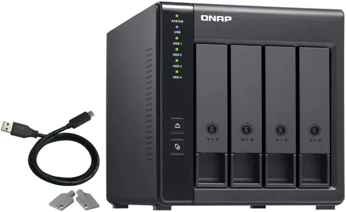 QNAP TR-004 محفظه 4 بی USB Type-C با RAID سخت افزاری (بدون دیسک) QNAP TR-004 محفظه 4 بی USB Type-C با RAID سخت افزاری (بدون دیسک)