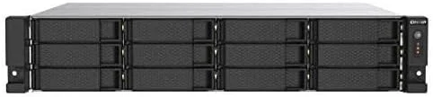 QNAP TS-1273AU-RP رک مونت NAS با کارایی بالا، 12 جایگاه، 2 پورت 2.5GbE و منبع تغذیه افزونه QNAP TS-1273AU-RP رک مونت NAS با کارایی بالا، 12 جایگاه، 2 پورت 2.5GbE و منبع تغذیه افزونه