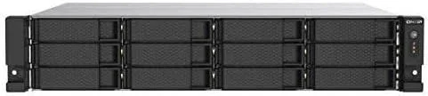 QNAP TS-1273AU-RP رک مونت NAS با کارایی بالا، 12 جایگاه، 2 پورت 2.5GbE و منبع تغذیه افزونه QNAP TS-1273AU-RP رک مونت NAS با کارایی بالا، 12 جایگاه، 2 پورت 2.5GbE و منبع تغذیه افزونه