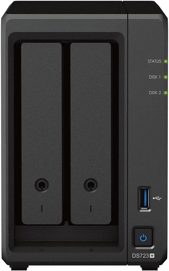 ذخیره‌ساز تحت شبکه سینولوژی مدل DS723+ ظرفیت 2 سینی
