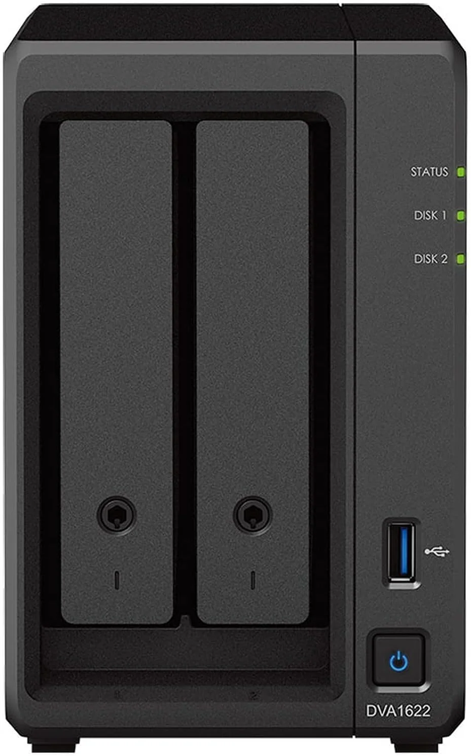 دستگاه ضبط ویدیویی تحت شبکه Synology DVA1622 با 2 جایگاه هارد