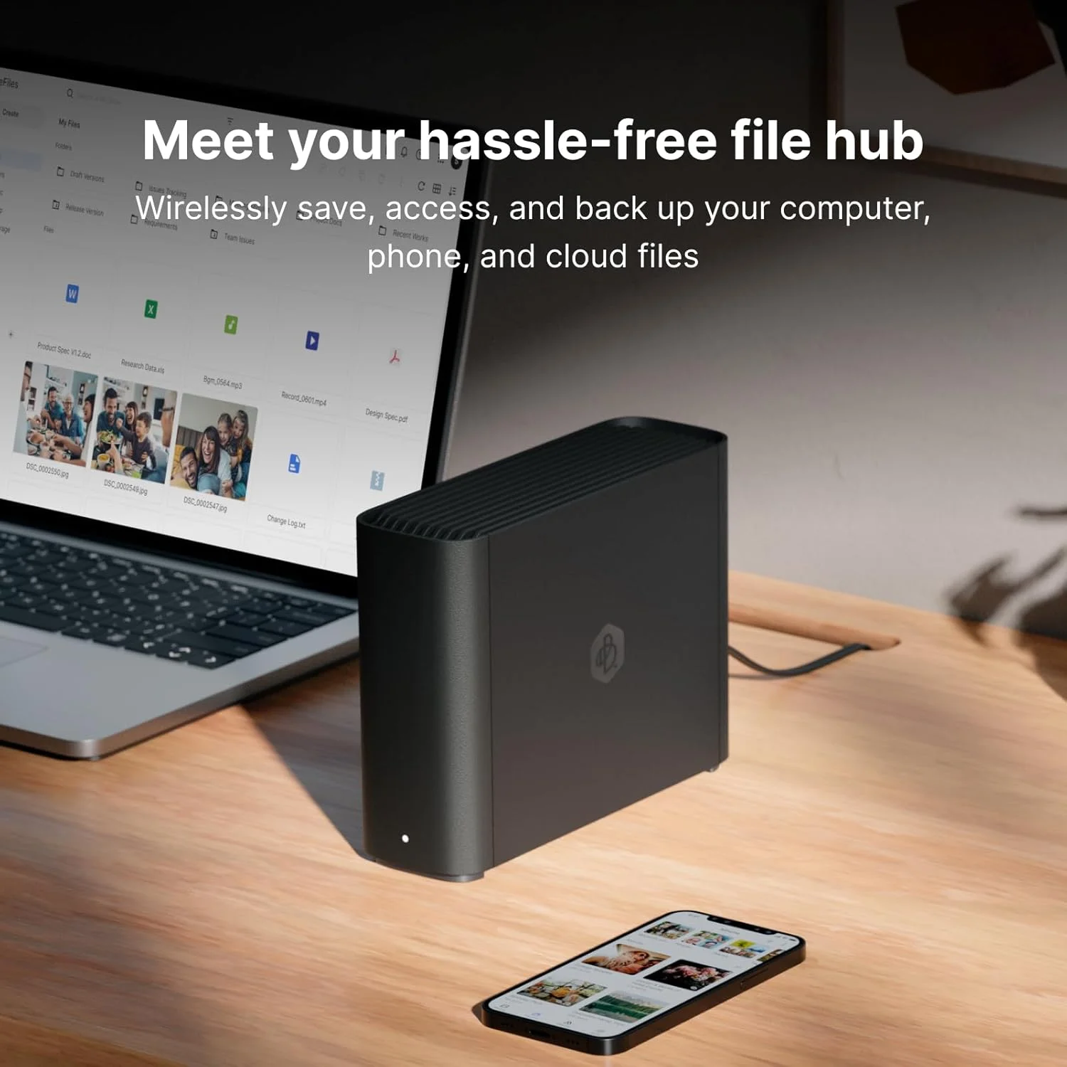 دستگاه ذخیره سازی ابری شخصی 4 ترابایتی سینولوژی BeeStation مدل (BST150-4T) مشکی دستگاه ذخیره سازی ابری شخصی 4 ترابایتی سینولوژی BeeStation مدل (BST150-4T) مشکی