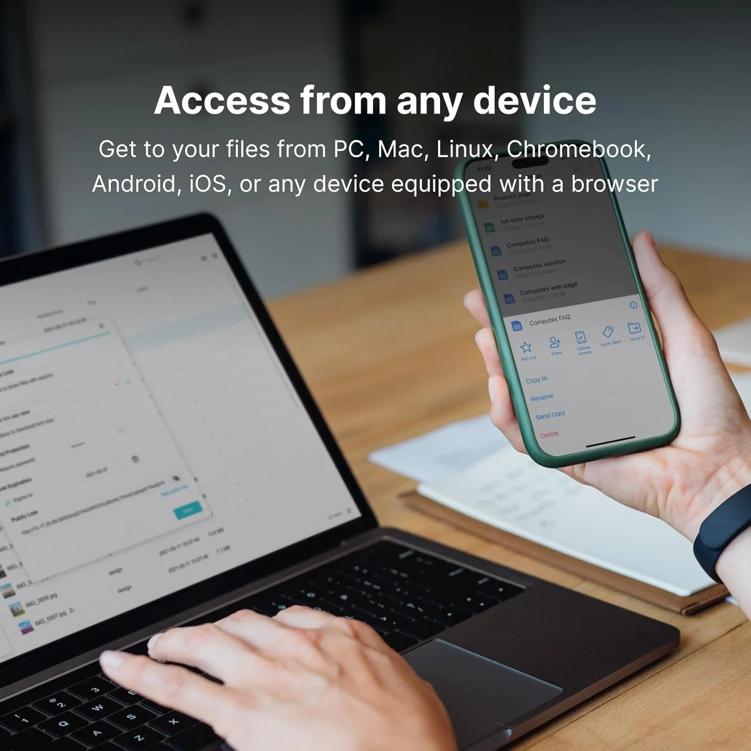 ذخیره ساز تحت شبکه 6 محفظه ای سینولوژی DS620slim (بدون دیسک)
