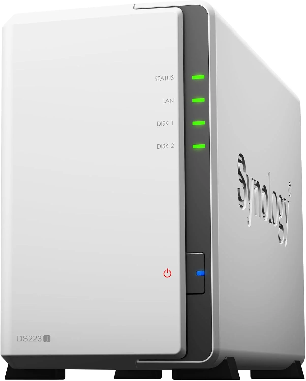 دستگاه ذخیره ساز 2-Bay Synology DiskStation DS223j (بدون هارد) دستگاه ذخیره ساز 2-Bay Synology DiskStation DS223j (بدون هارد)