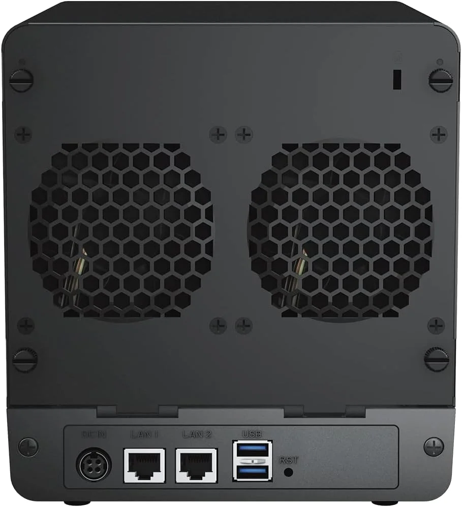 Synology DiskStation DS423 با ۴ جایگاه هارد دیسک (بدون هارد) - مشکی