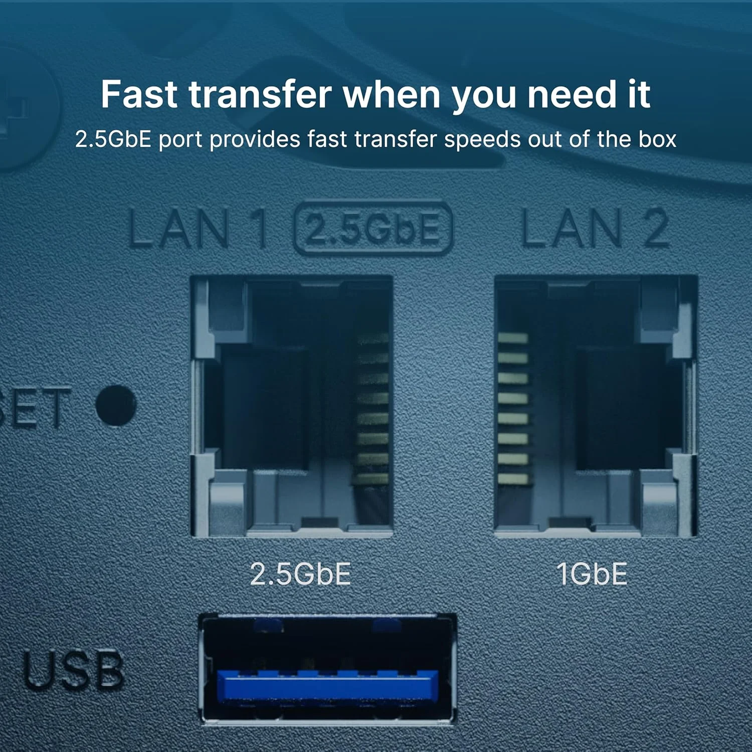 دستگاه ذخیره ساز تحت شبکه 2-Bay سینولوژی مدل DS225+ (بدون هارد)