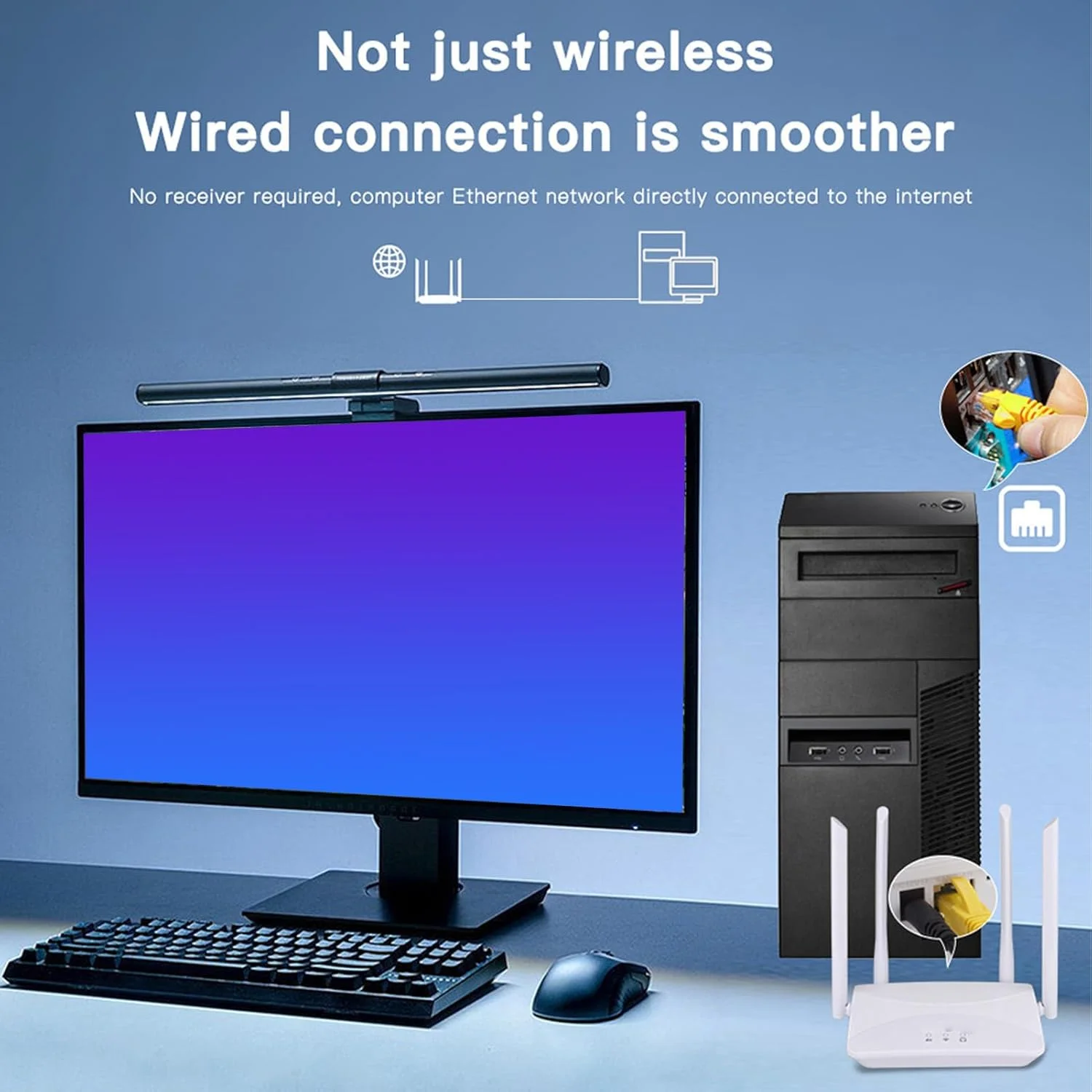 روتر 4G LTE Cuifati با اسلات سیم کارت، روتر اینترنت 300 مگابیت بر ثانیه آنلاک شده با 4 آنتن (پلاگین US)