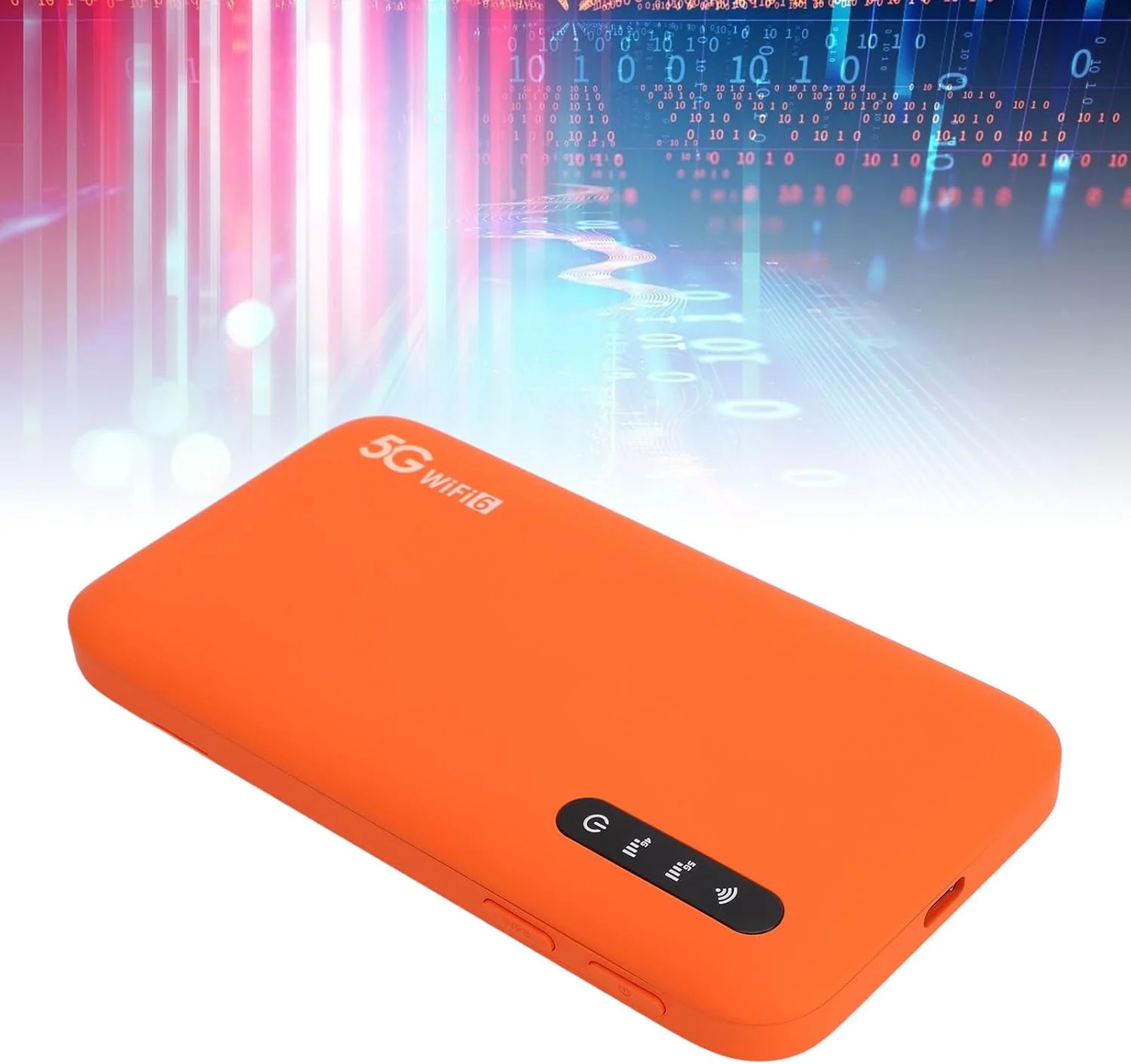 هاتاسپات موبایل 5G و 4G - دستگاه هاتاسپات قابل حمل 5G برای مسافرت، سرعت بالا 2.77 گیگابیت بر ثانیه دانلود 1.25 گیگابیت بر ثانیه، ظرفیت 16 دستگاه، روتر مسافرتی باند 5G هاتاسپات موبایل 5G و 4G - دستگاه هاتاسپات قابل حمل 5G برای مسافرت، سرعت بالا 2.77 گیگابیت بر ثانیه دانلود 1.25 گیگابیت بر ثانیه، ظرفیت 16 دستگاه، روتر مسافرتی باند 5G