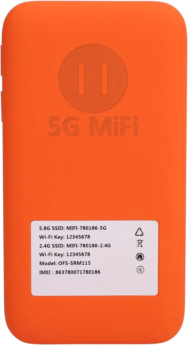 هاتاسپات موبایل 5G و 4G - دستگاه هاتاسپات قابل حمل 5G برای مسافرت، سرعت بالا 2.77 گیگابیت بر ثانیه دانلود 1.25 گیگابیت بر ثانیه، ظرفیت 16 دستگاه، روتر مسافرتی باند 5G هاتاسپات موبایل 5G و 4G - دستگاه هاتاسپات قابل حمل 5G برای مسافرت، سرعت بالا 2.77 گیگابیت بر ثانیه دانلود 1.25 گیگابیت بر ثانیه، ظرفیت 16 دستگاه، روتر مسافرتی باند 5G