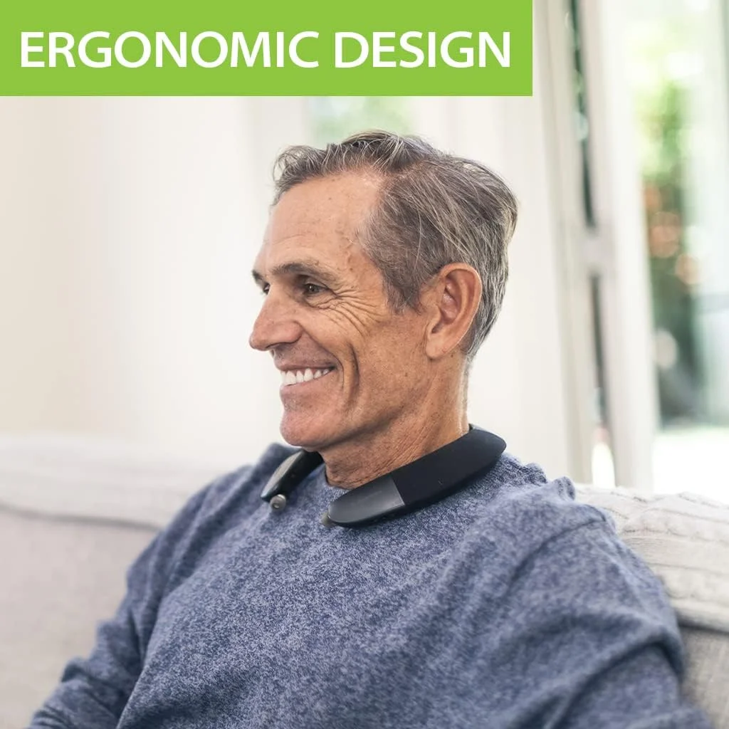 اسپیکر گردنی بی سیم پوشیدنی Avantree Torus، بلوتوث 5.0، aptX HD، تأخیر کم، اسپیکرهای گردنی شخصی با هدفون های جمع شونده، کیفیت صدای عالی، استریو فراگیر سه بعدی برای تلویزیون موسیقی (NB05)