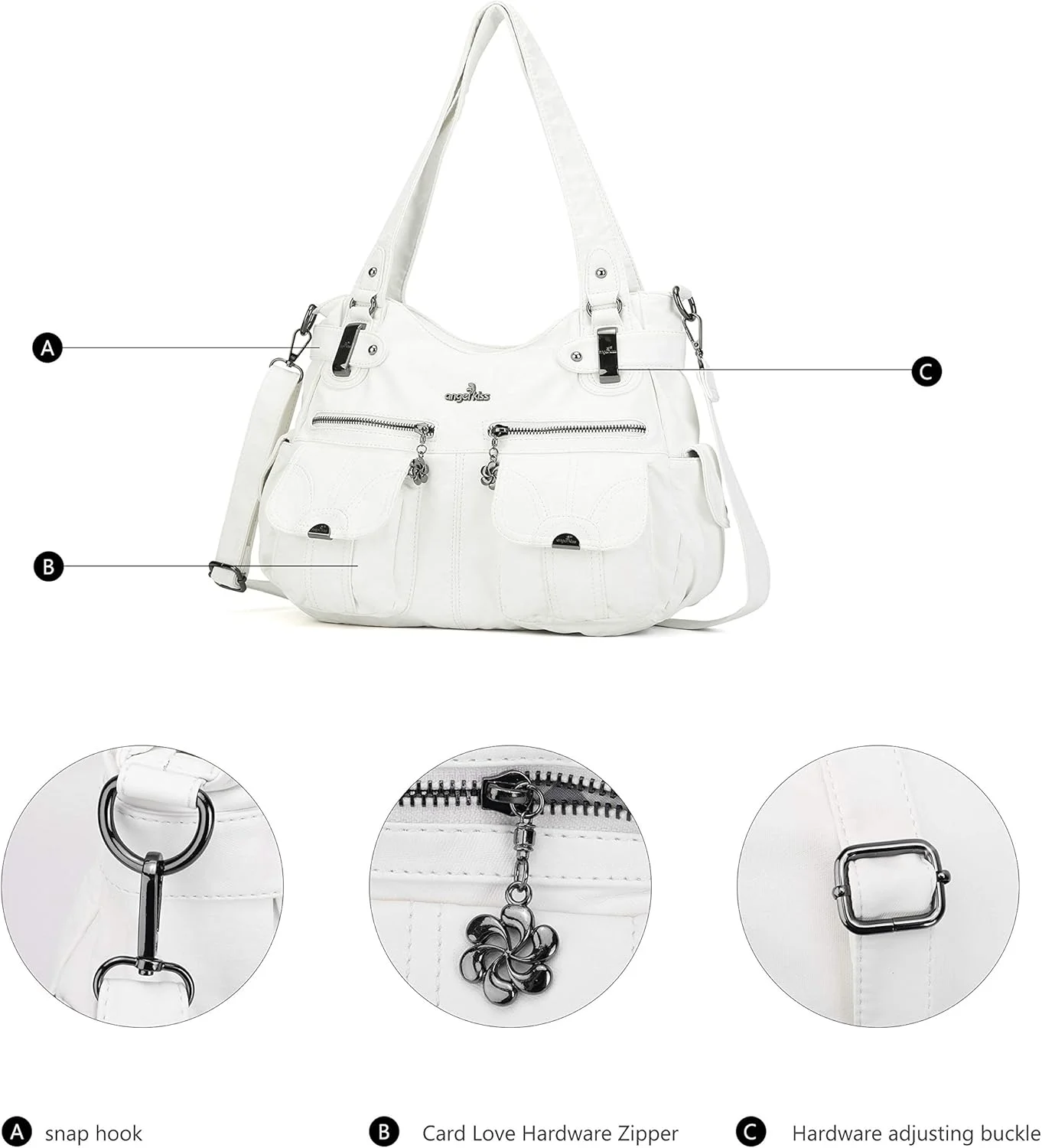 کیف دستی زنانه Angel Kiss با بند دوشی