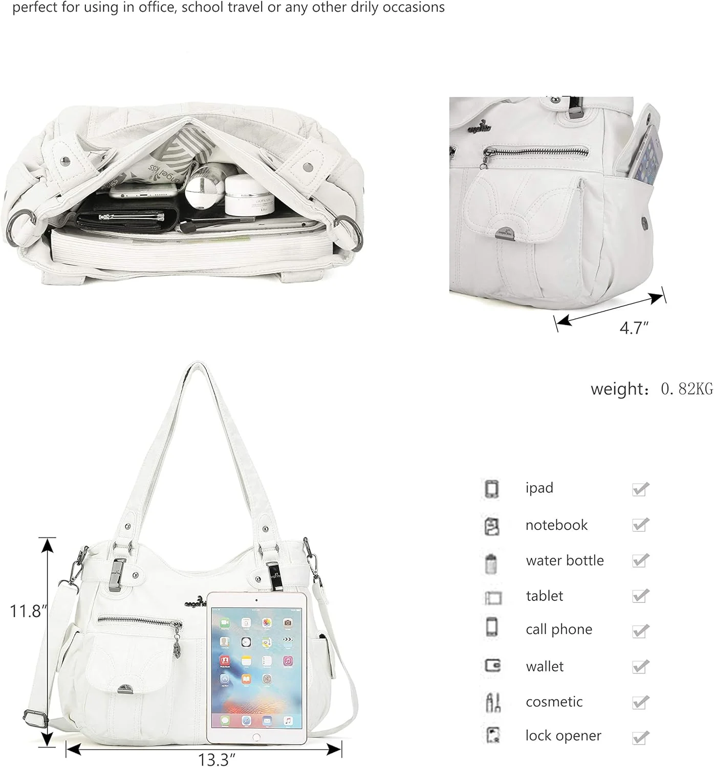 کیف دستی زنانه Angel Kiss با بند دوشی